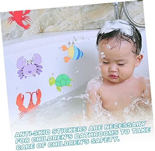 PrettyZoom 1Set Cartoon Ocean Animal Non-Slip Bathroom Stickers
