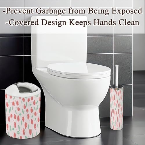 Bathroom Accessories Set Essential Pink Collection