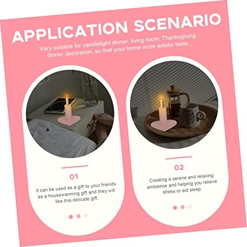 Prettyzoom Heart Candleholder Elegant Design