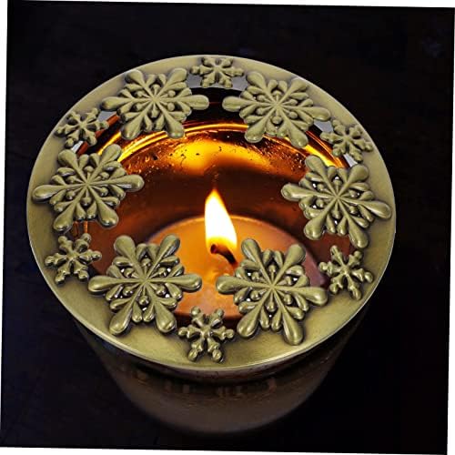 VICASKY Portable Zinc Alloy Candle Jar Lid