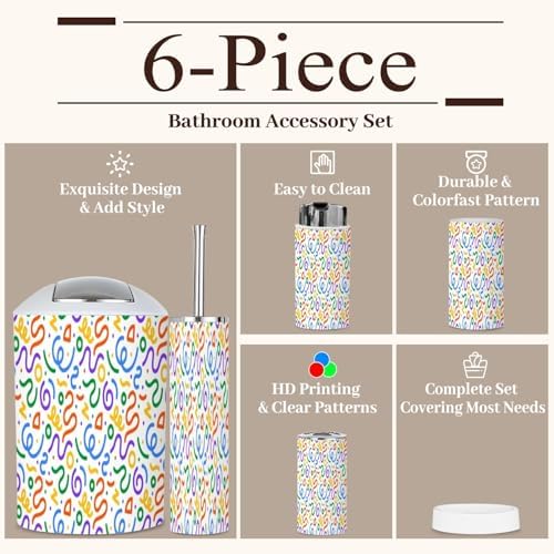 6-Piece Minimalist Bathroom Set