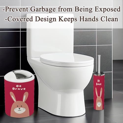 JBNJANKDAV 6-Piece Kids Bathroom Decor Set