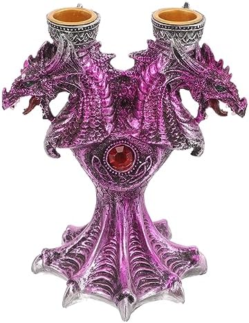 Medieval Dragon Candle Stand for Halloween Home Decor