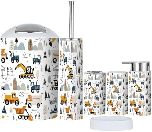 Eco-Friendly Bathroom Organizing Set