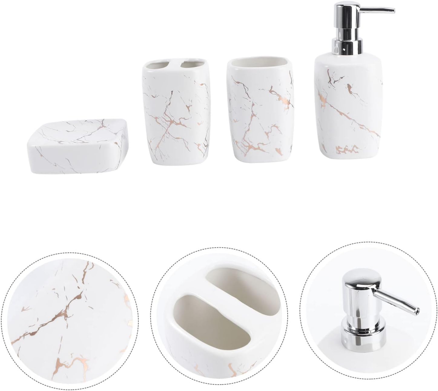 compact toothbrush set with