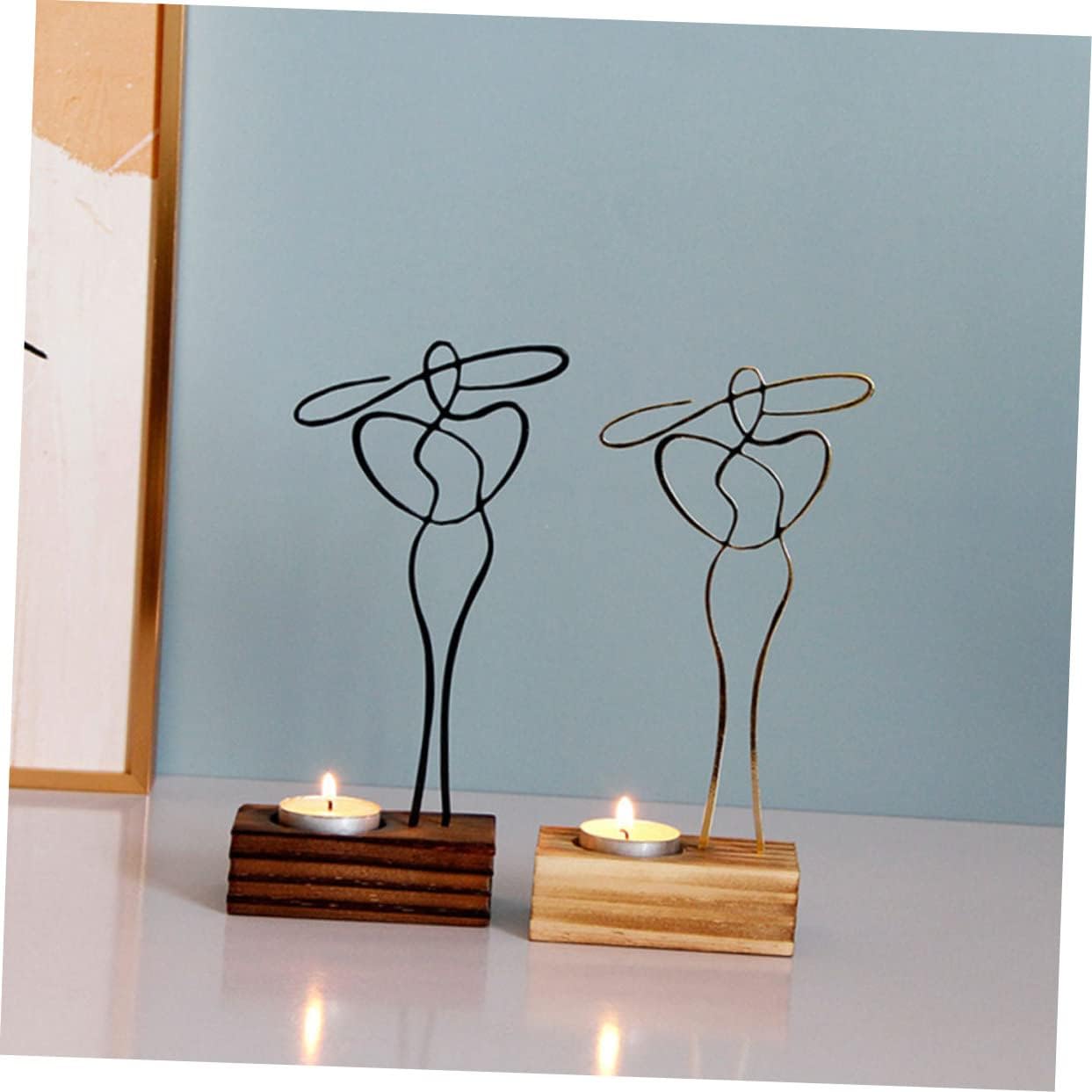 Rustic Gothic Candlestick Ornament