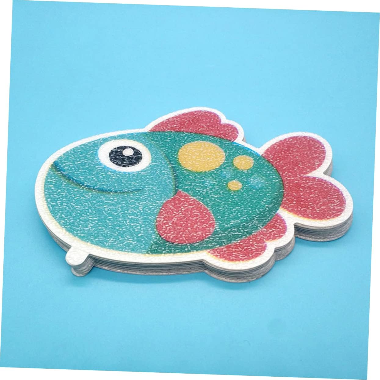 Ensure safe fun with 5Pcs Cartoon Fish Non Slip bathtub stickers