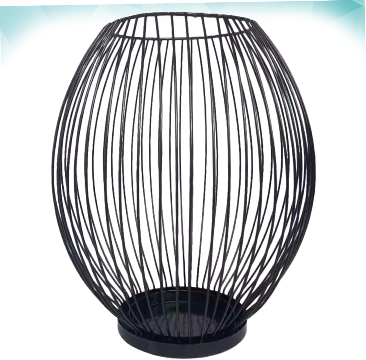 Elegant Wrought Iron Candle Holder for Weddings and Farmhouse Style
