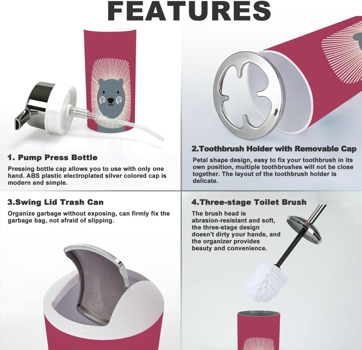 JBNJANKDAV Magnetic Mini Storageve Holder Dispensers