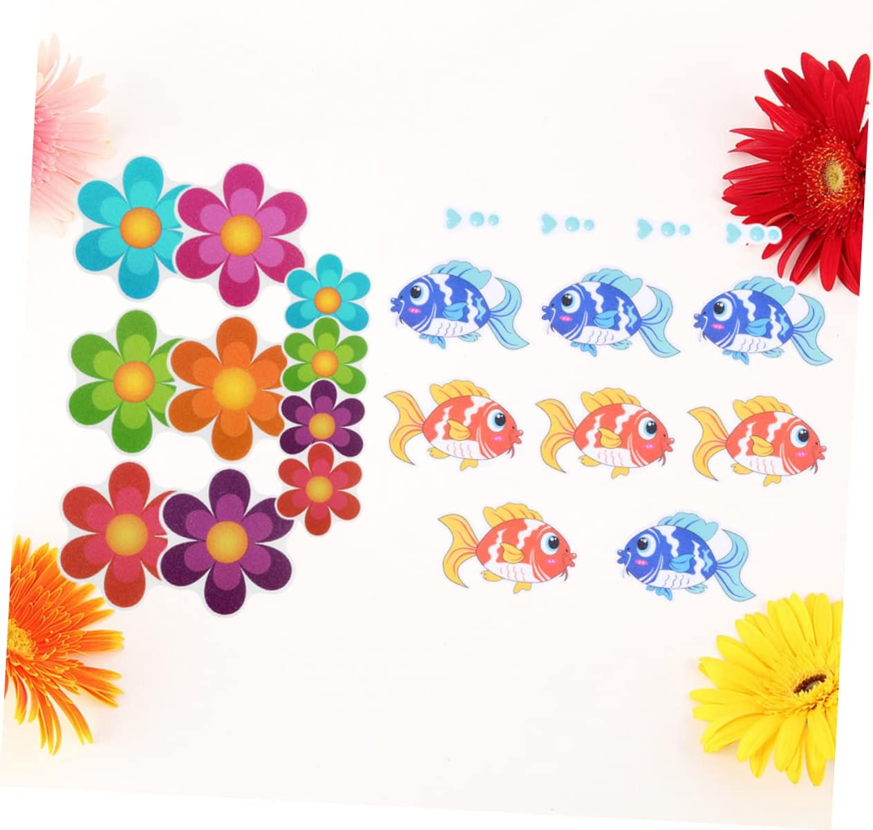Slip-Proof Cute Bath Stickers