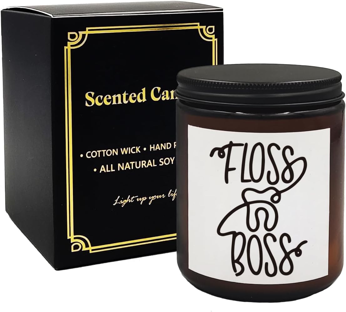 Mancengzi Scented Soy Wax Jar Candles