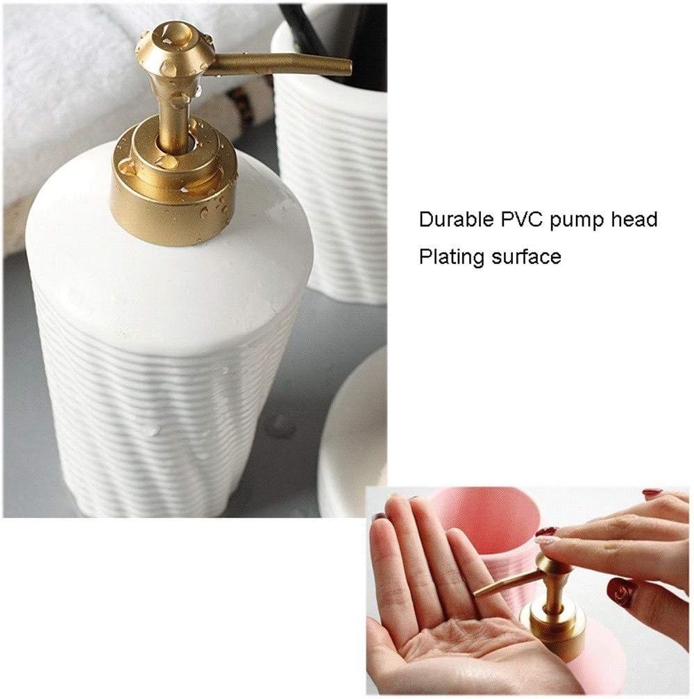 Soap Dispenser Bathroom Set 5pcs