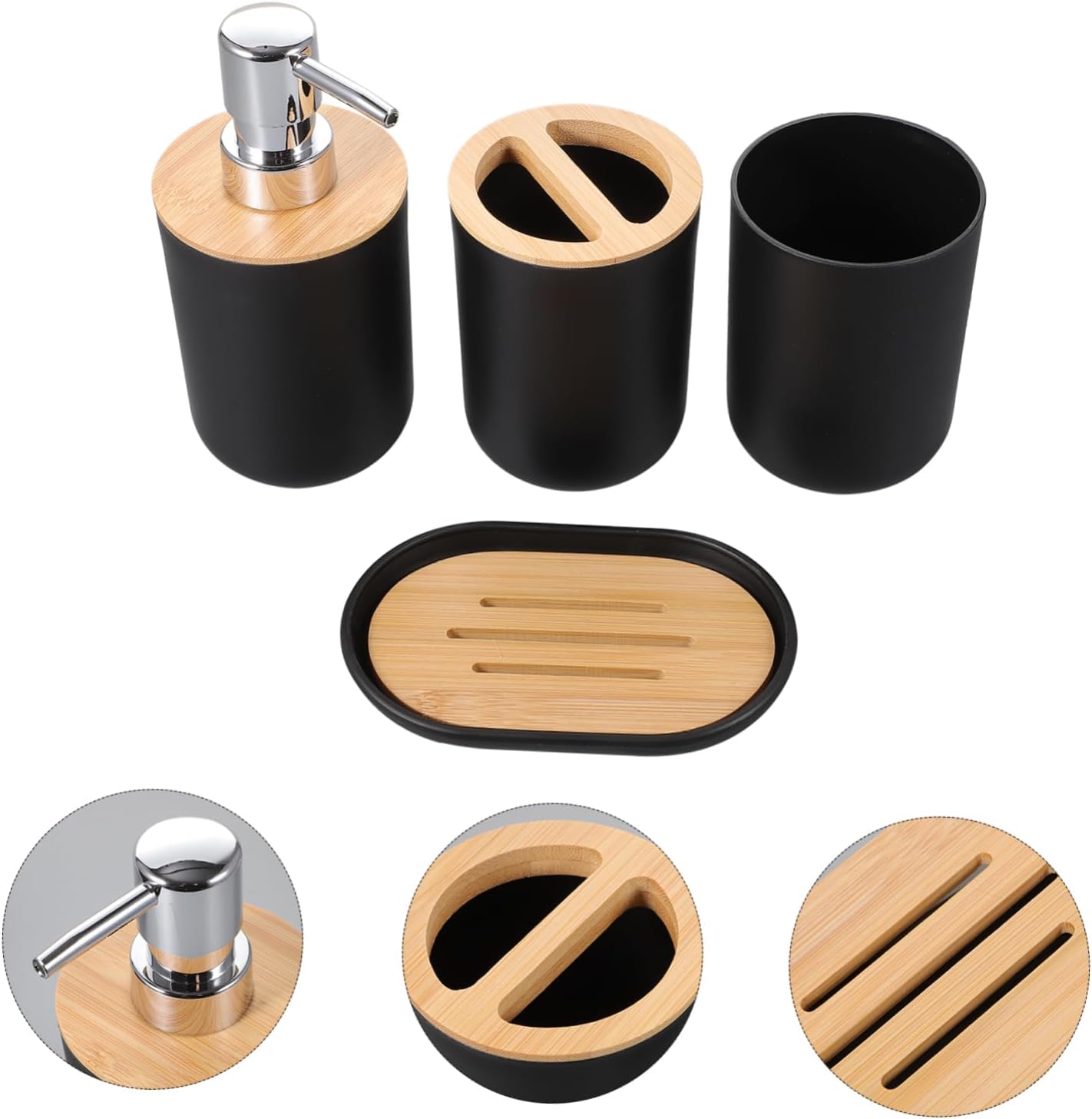 Luxshiny Modern Mens Bathroom Accessories Set - Stylish and Updated