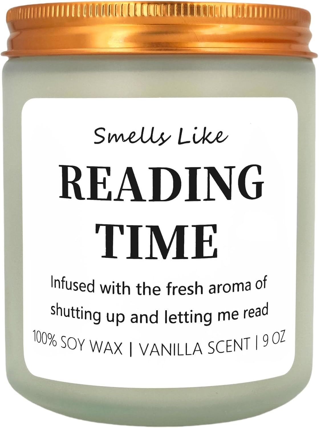 SweJustMei Funny Reading Candle for Book Lovers