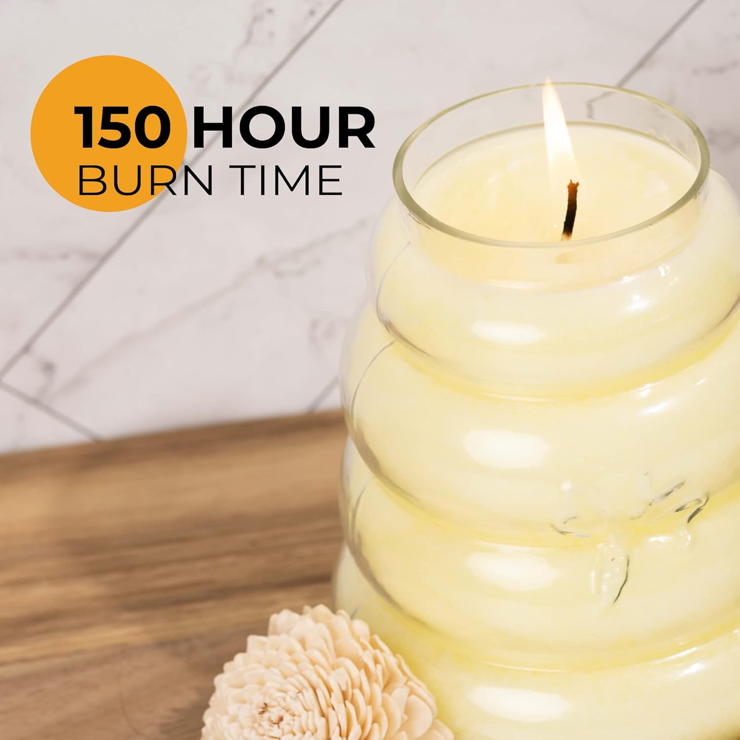 Delightful Honey Apple Bee Jar Candle