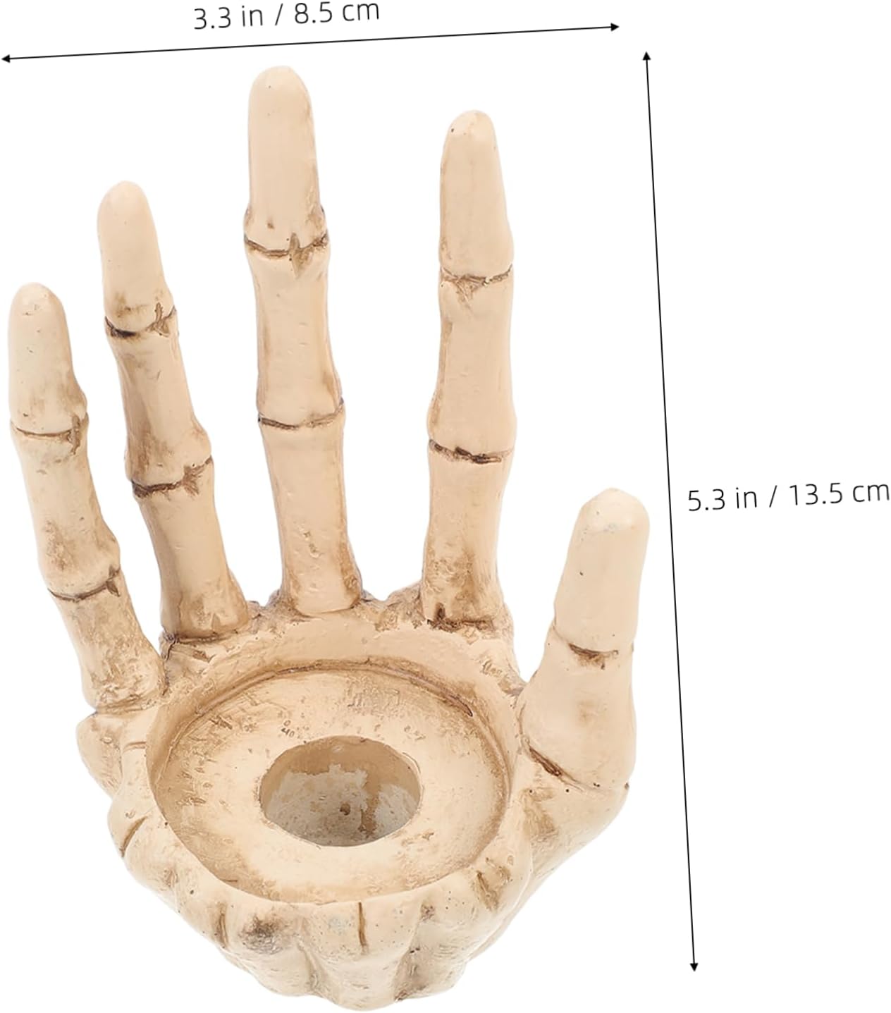 Skull Candle Holder