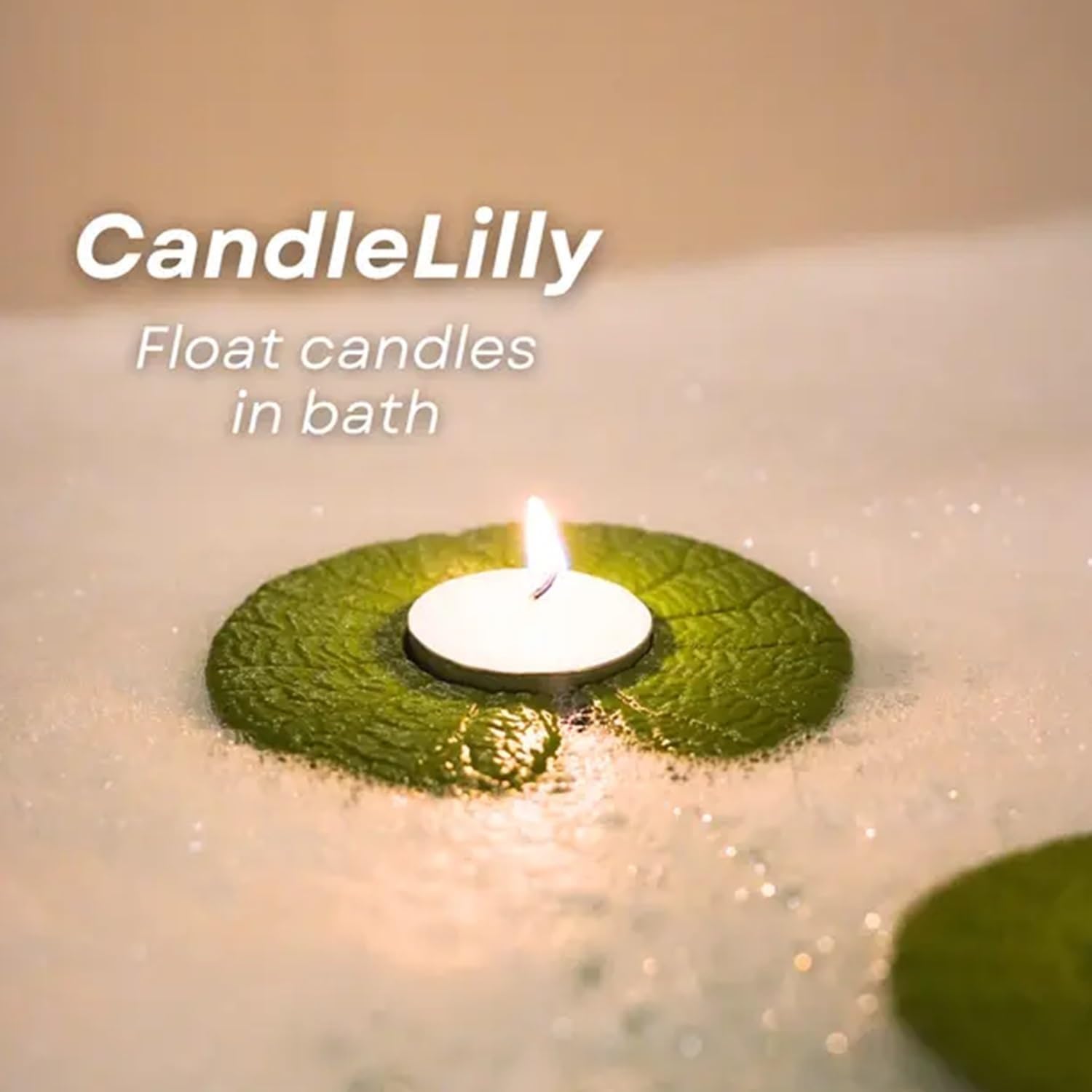 Bath Dela Lotuswine Candle Tealight Stand Relaxing Design