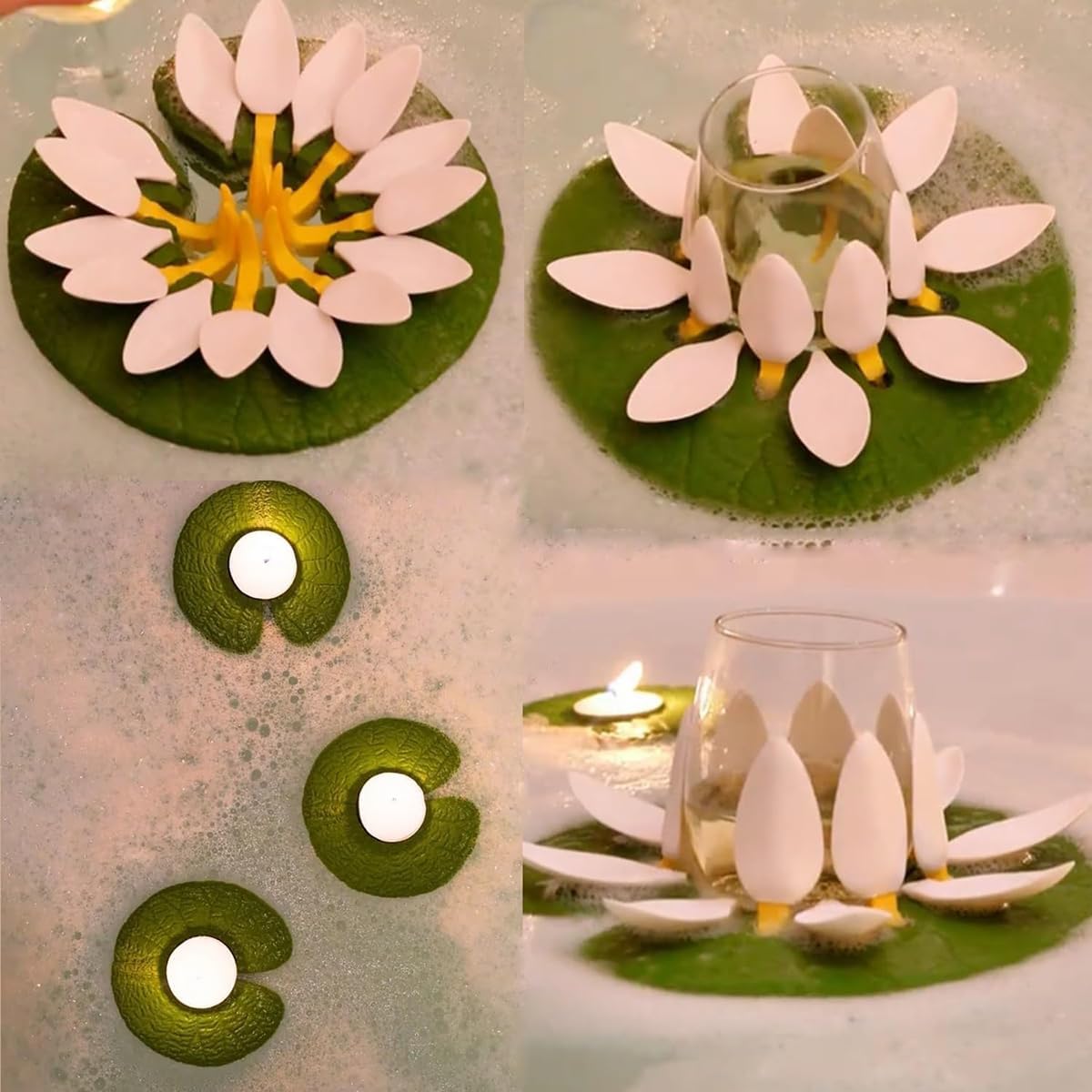 Bath Wine Candle Floating Holder