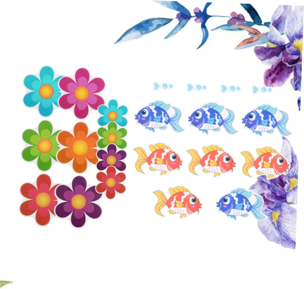 Slip-Proof Cute Bath Stickers
