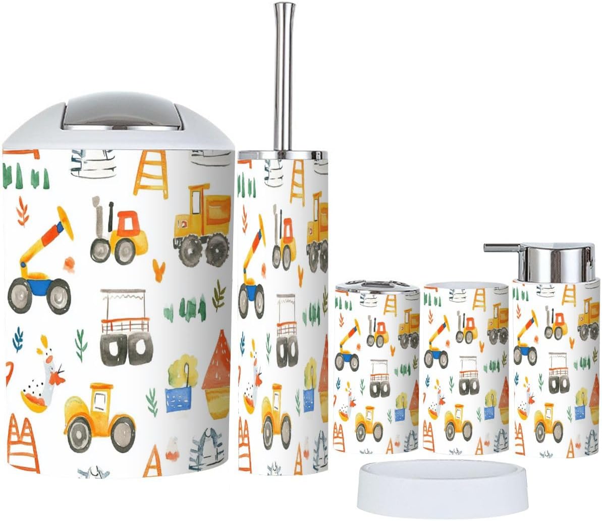 Stylish Boho Bathroom Accessory Set