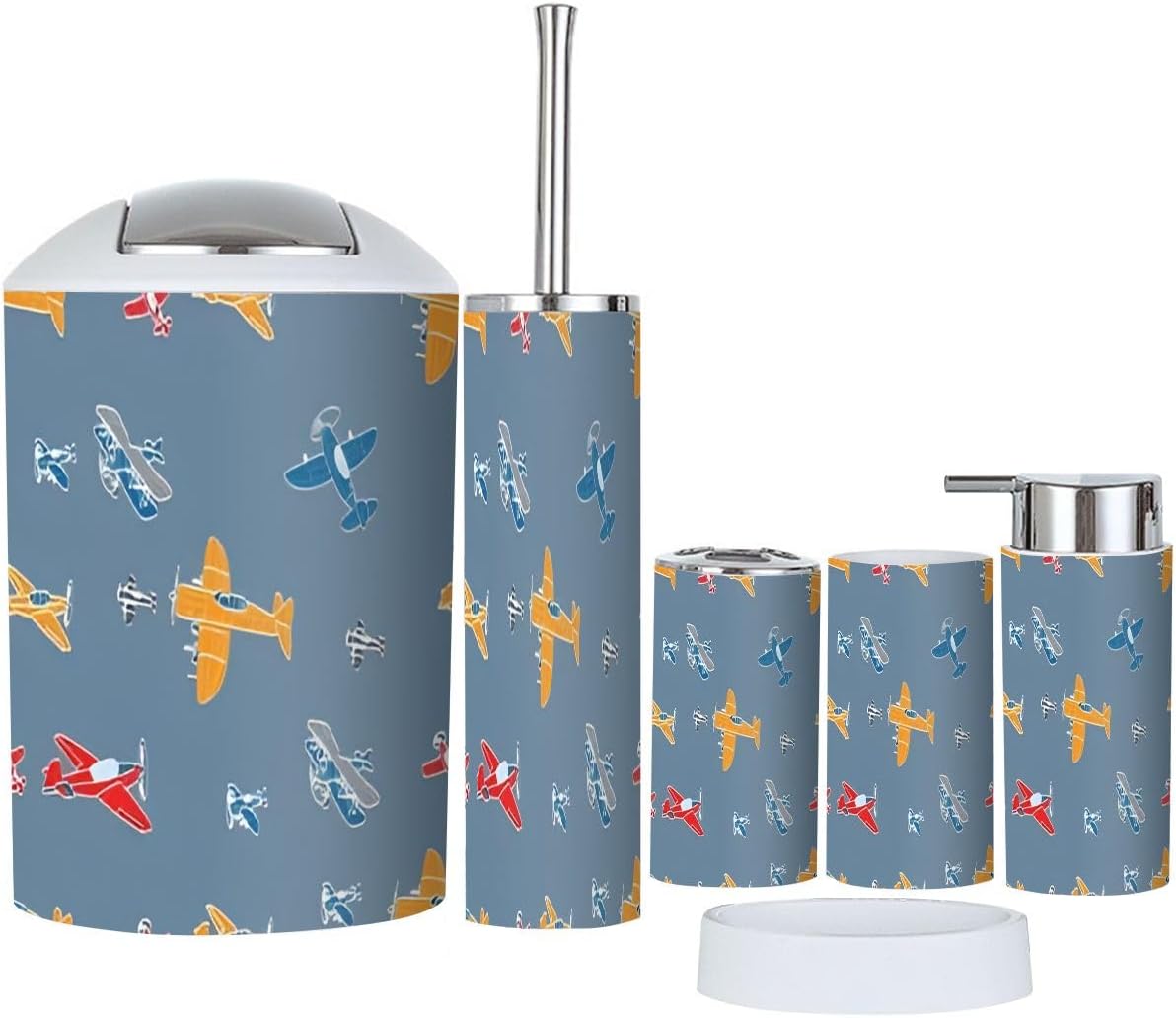 Funny Electric Airplane Toothbrush Set for Home Travel More