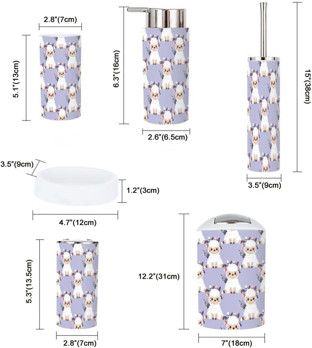 XNGJEMVWXO 6-Piece Cute Decor Set for Kids