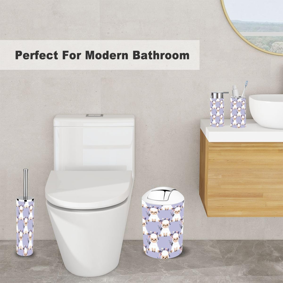 XNGJEMVWXO 6-Piece Cute Decor Set for Kids