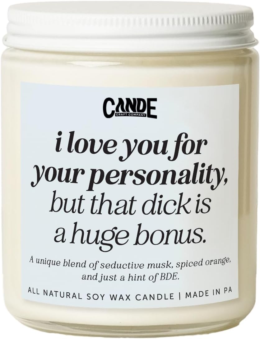 CE CRAFT Scented Soy Candle - 8 oz - Love You for Your Personality