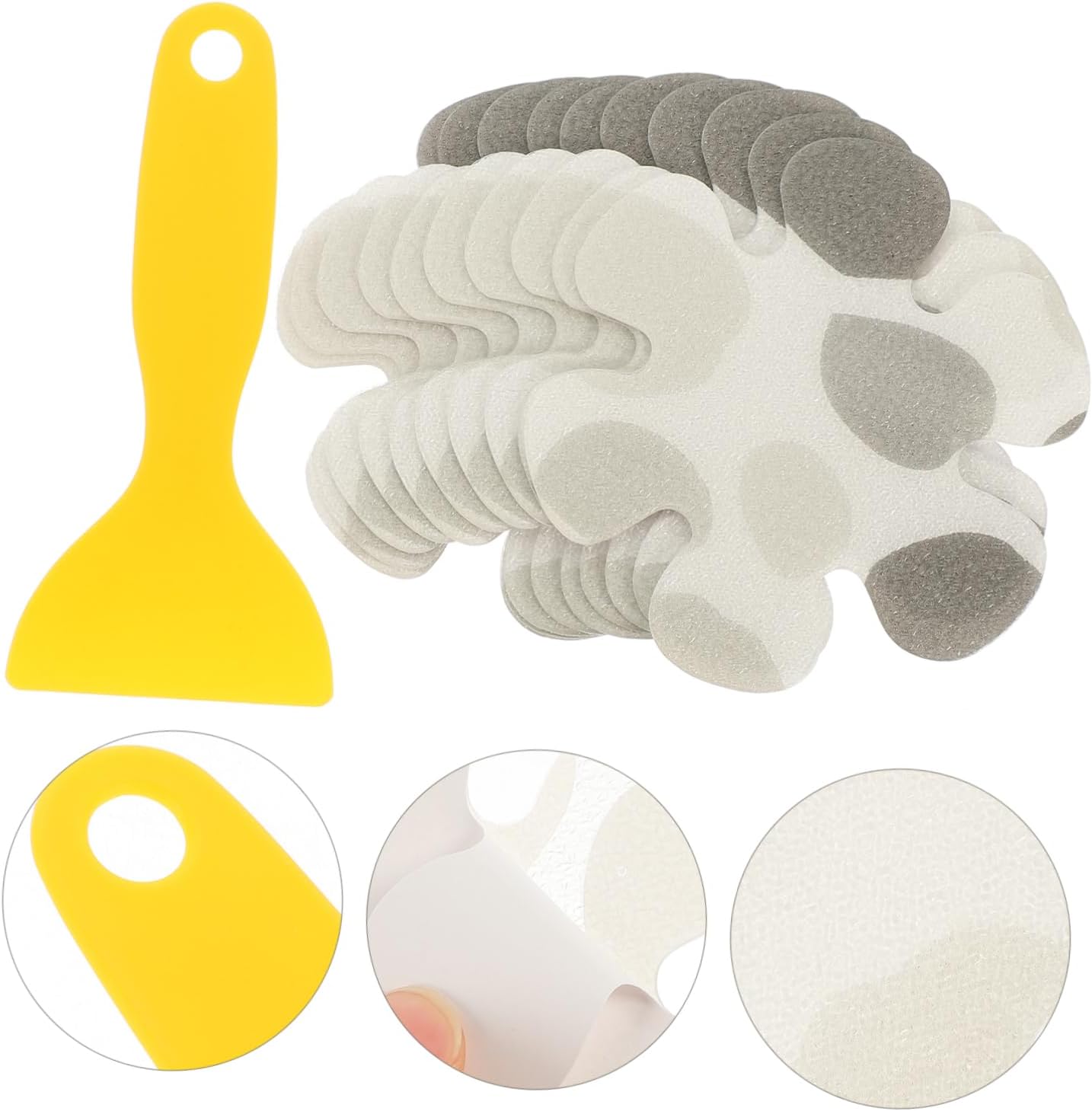 Mobestech 1Set Non Slip Bathtub Stickers