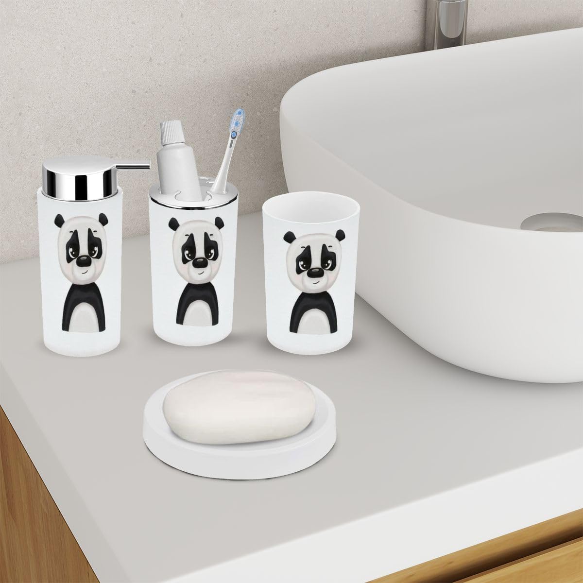 Sturdy 6-Piece Home Decor Organization