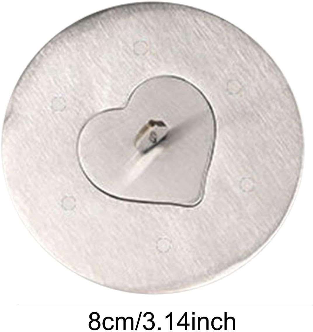 Jar Candle Covers with Heart Design for Home and Office