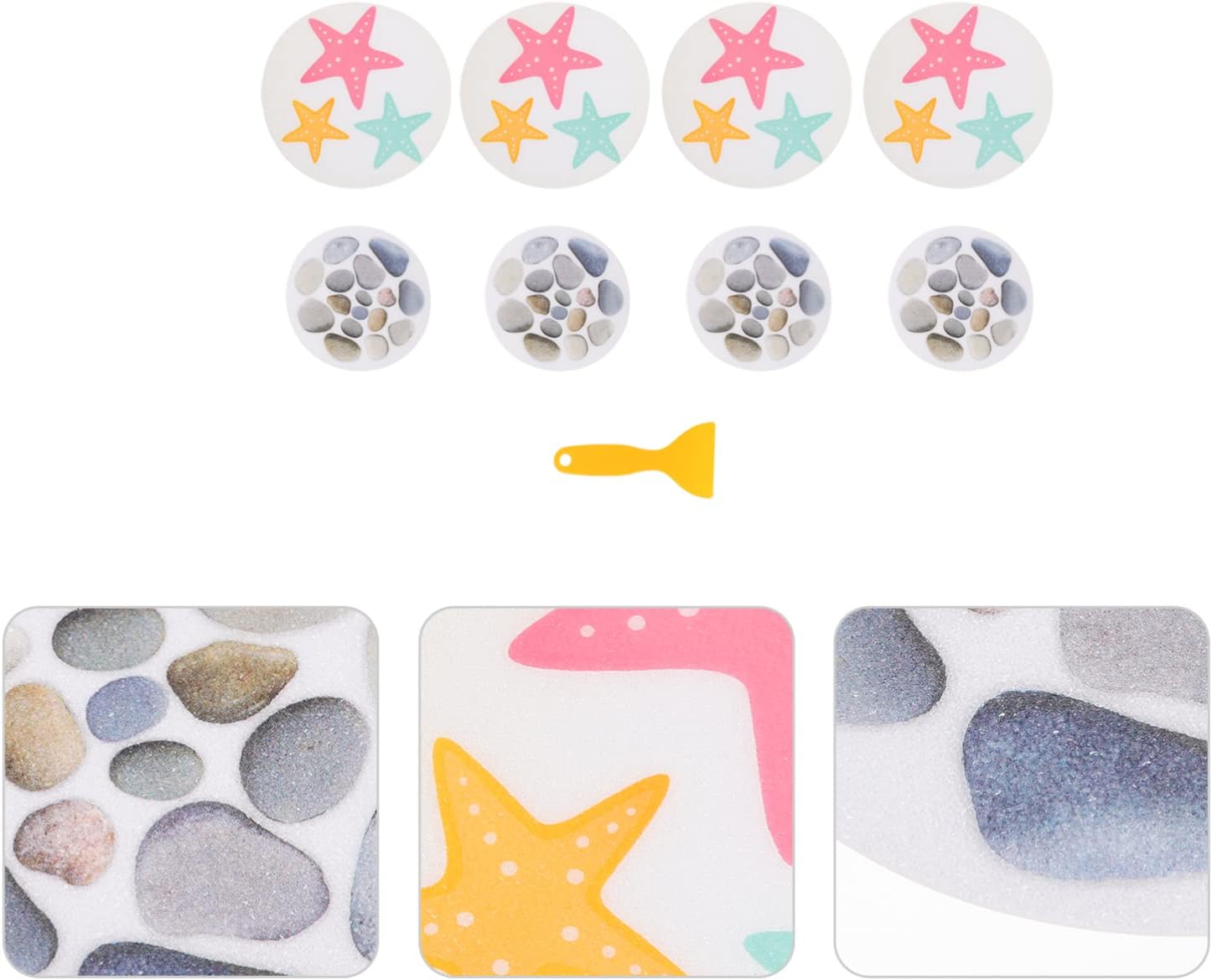 Adorable Bath Stickers from PrettyZoom 8-Piece Set