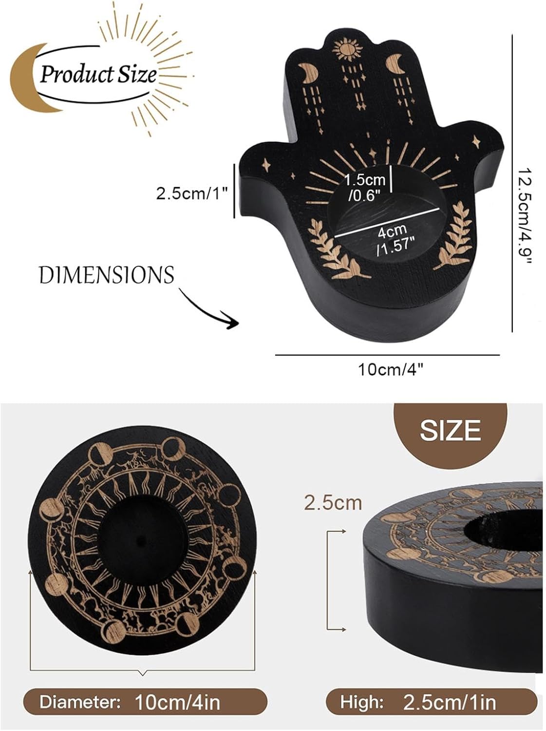 Scare-Ciodize Halloween Candle Holder