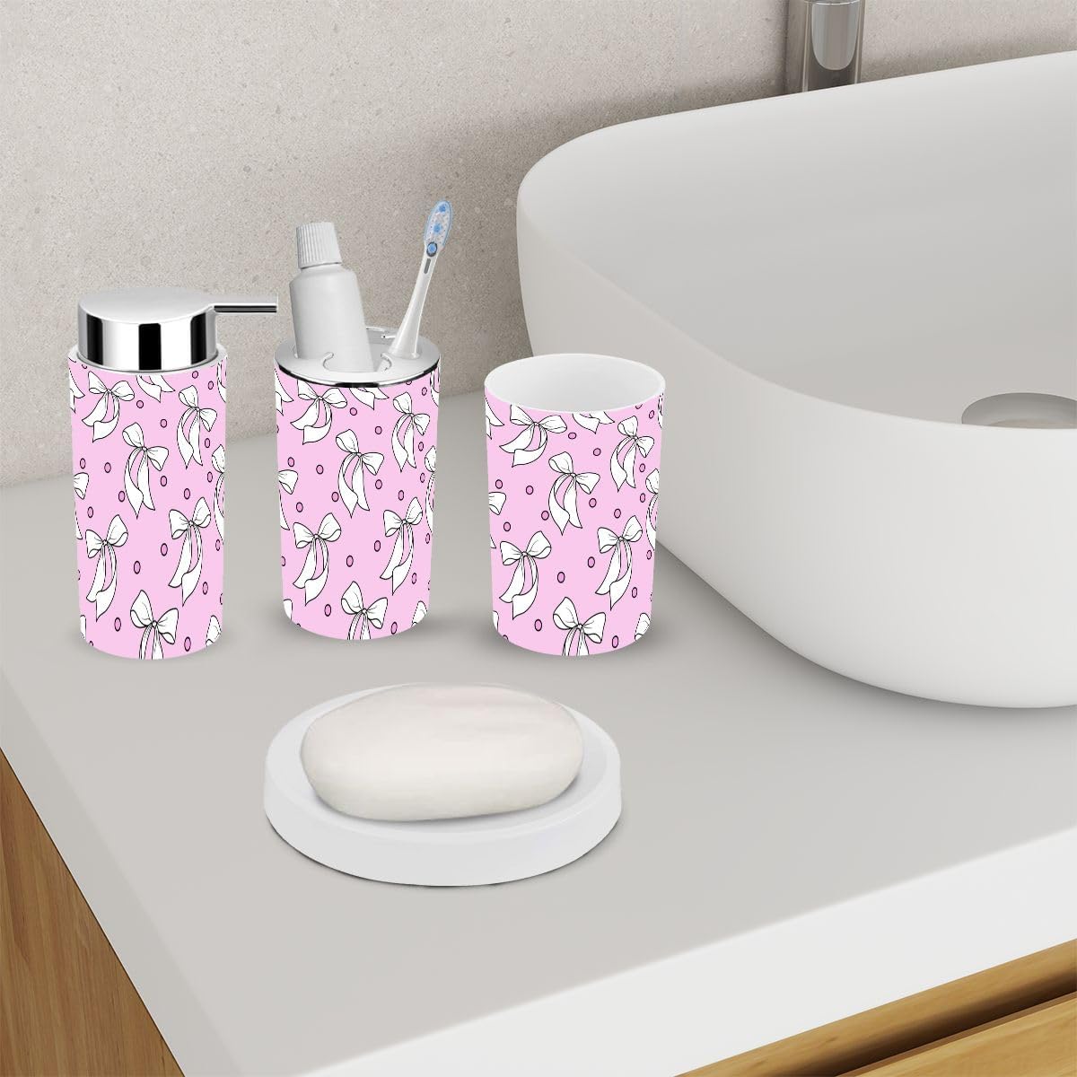 6-Piece Bathroom Accessory Set for Kids