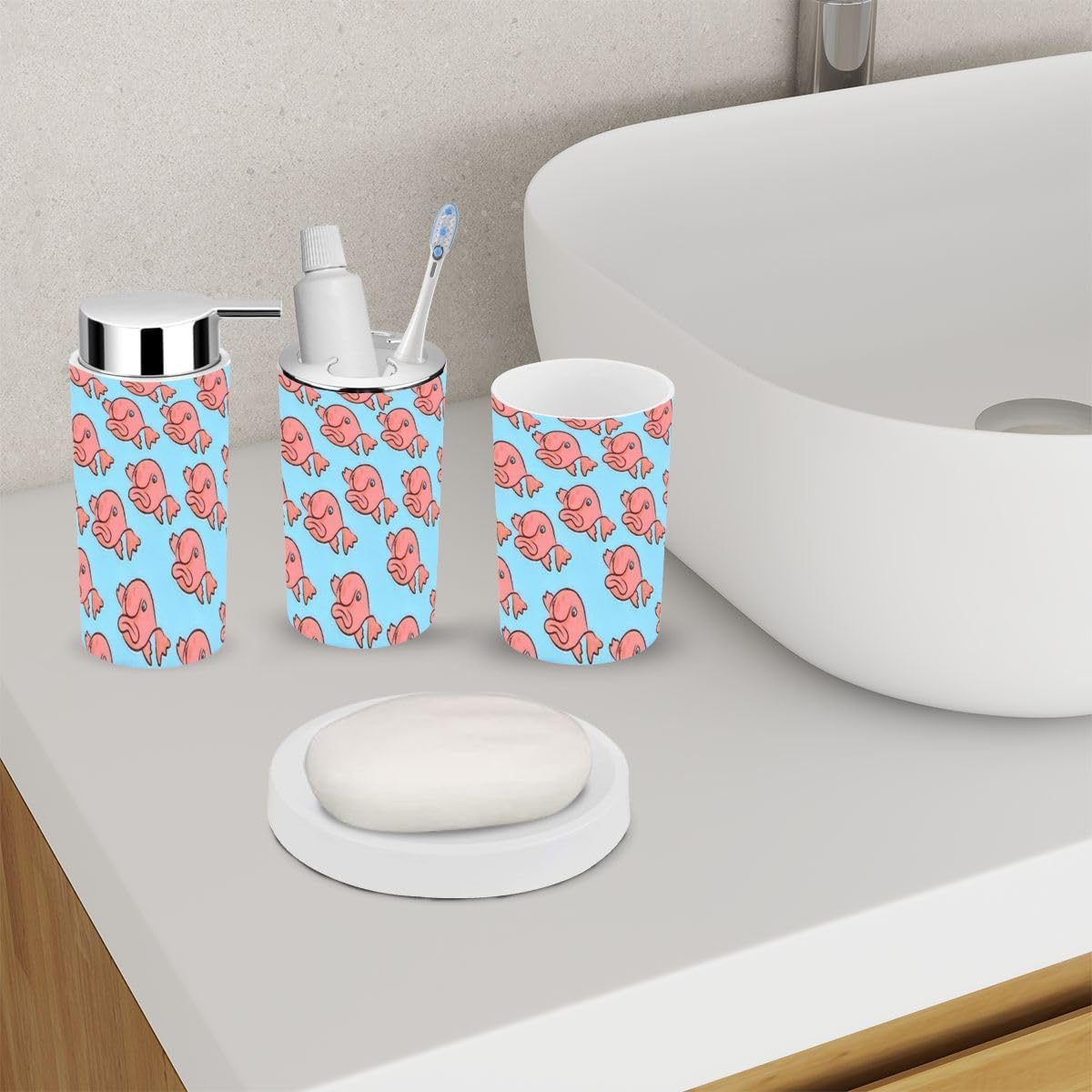 6-Piece Bathroom Accessories Set for Kids