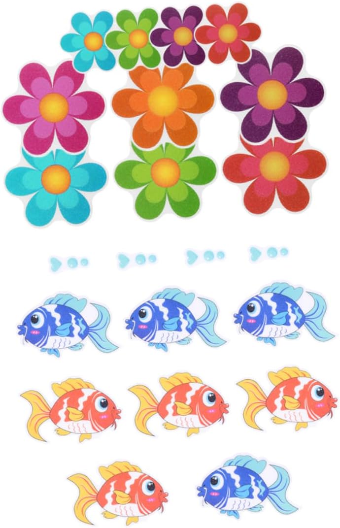 Slip-Proof Cute Bath Stickers
