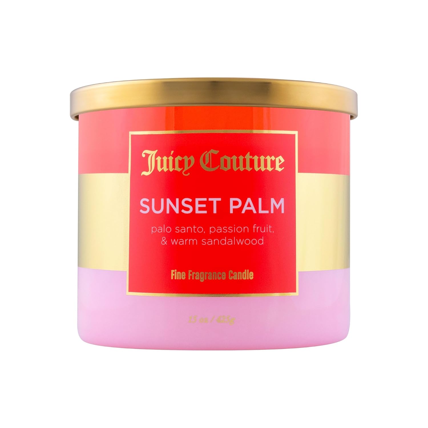 Sunset Palm by Juicy Couture Candle Unique Jar Candle Design