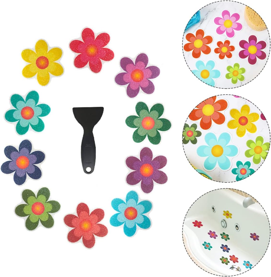 VOSAREA bathtub slipper stickers