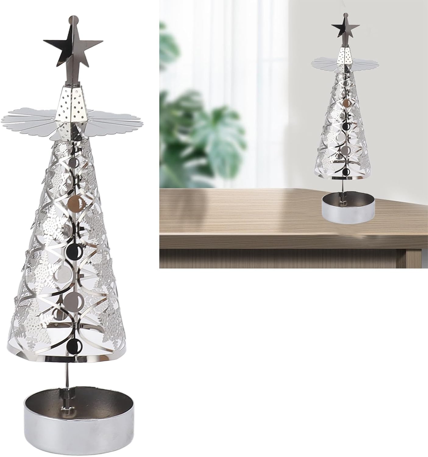 Fdit Candle Holder - Unique Christmas Candlestick Aromatherapy Set