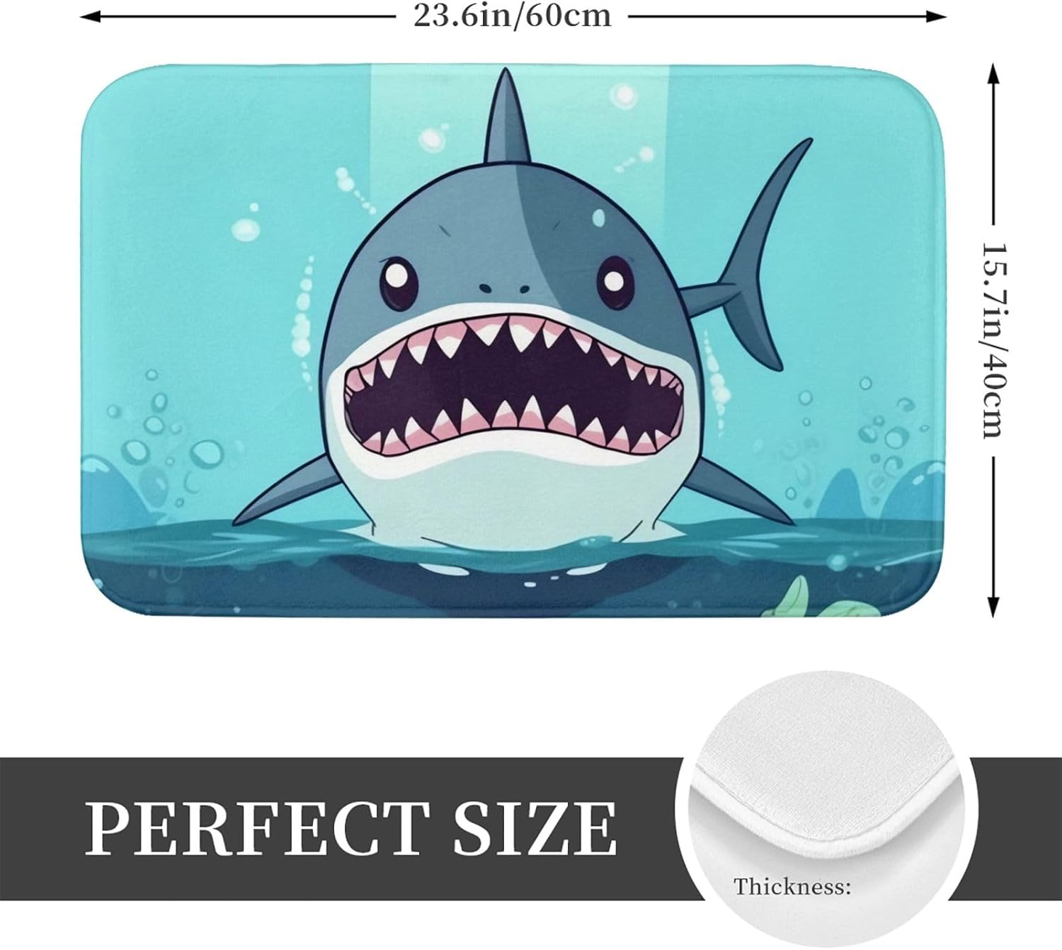 Welcome Shark Door Mat