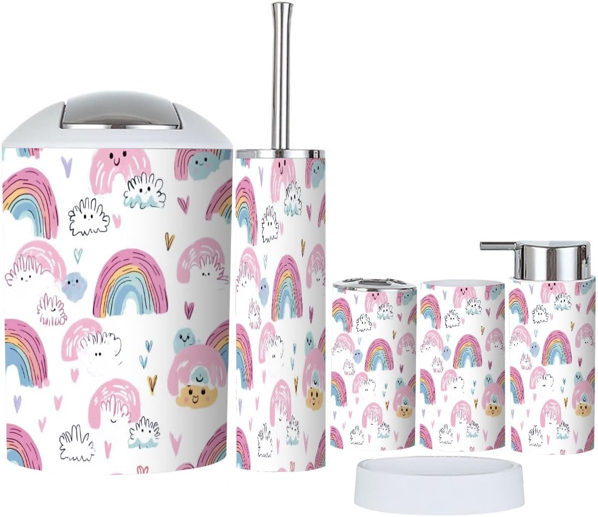 Bathroom Accessory Bohemian Set