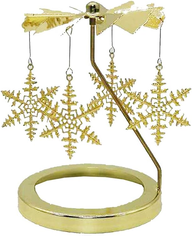 Candlestick Holder with Rotating Function for Jar Candles