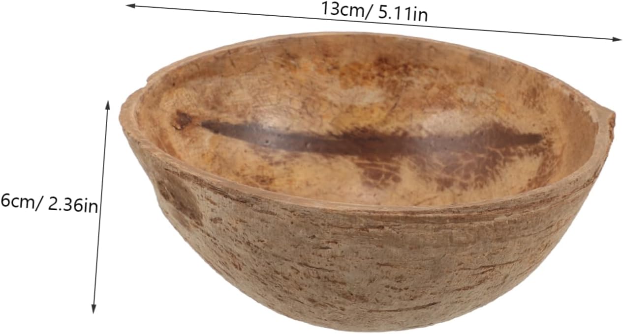 DIYEAH 3pcs Coir Candle Cups Shell Holders