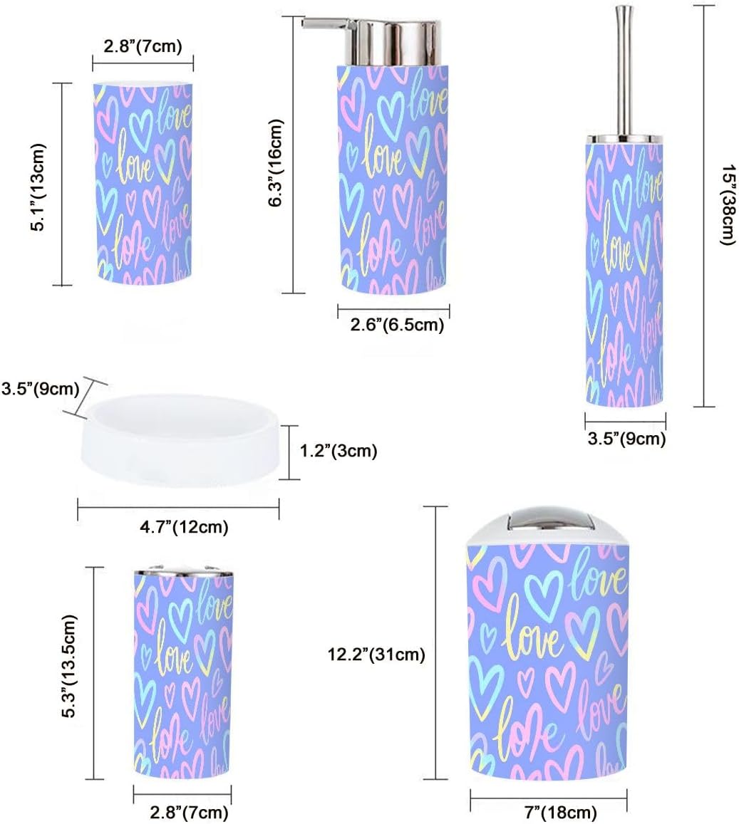 Bohemian Bathroom Set for Girls Wash Care Essentials