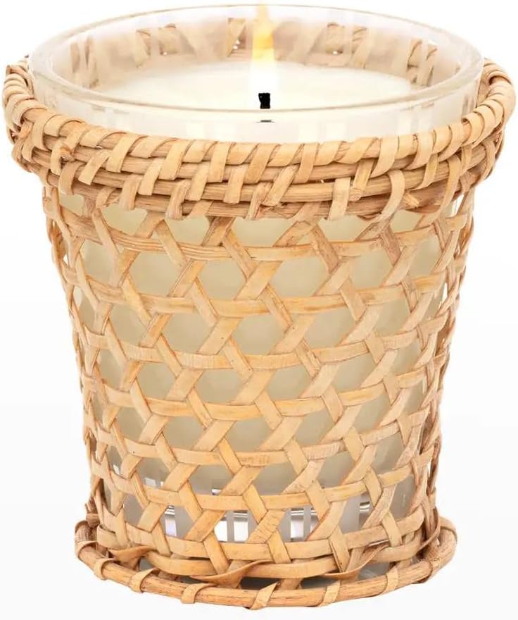NEST New York Candle Elegance with Grapefruit Rattan Sleeve 81oz