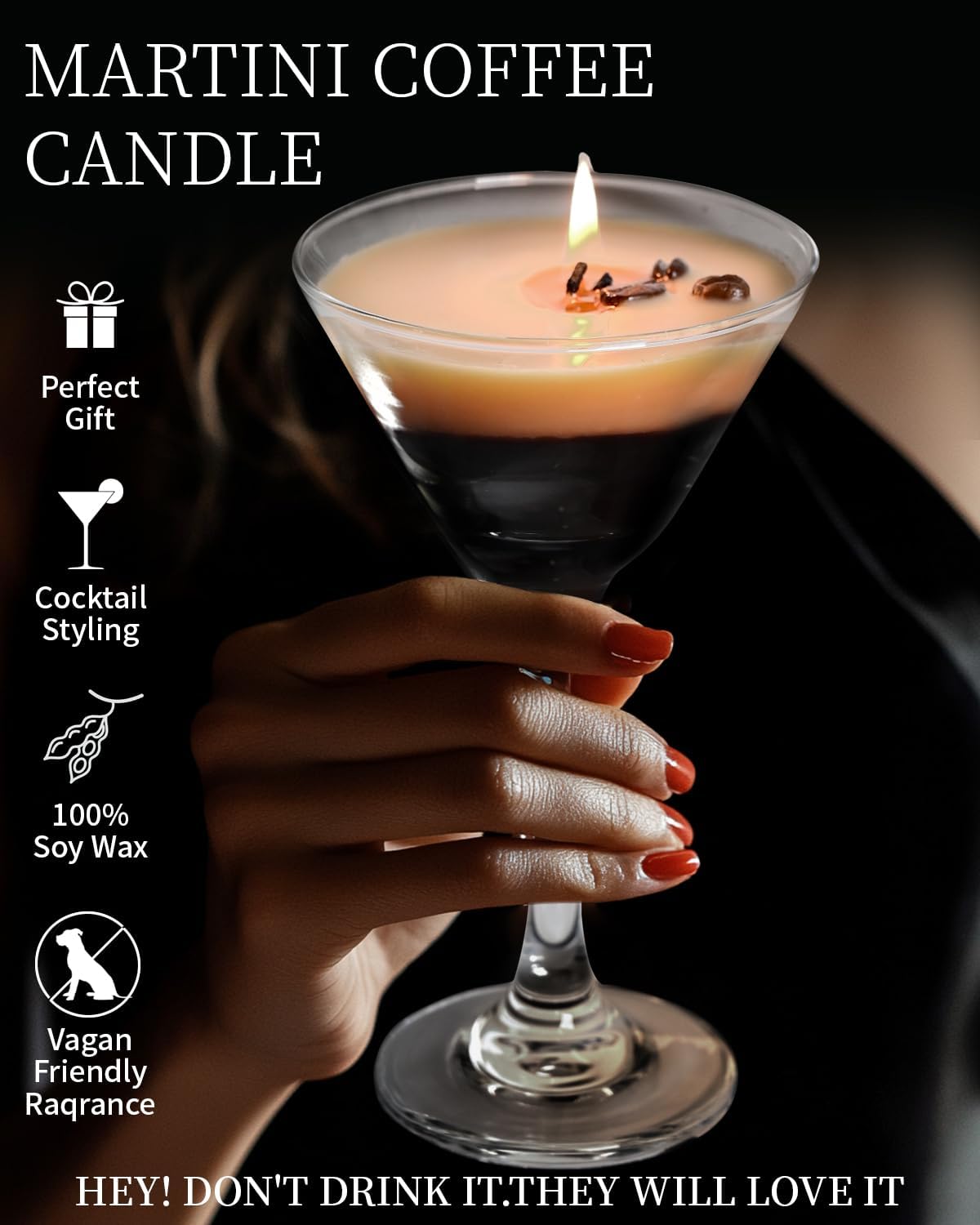 Espresso Coffee Candle Gifts for Women