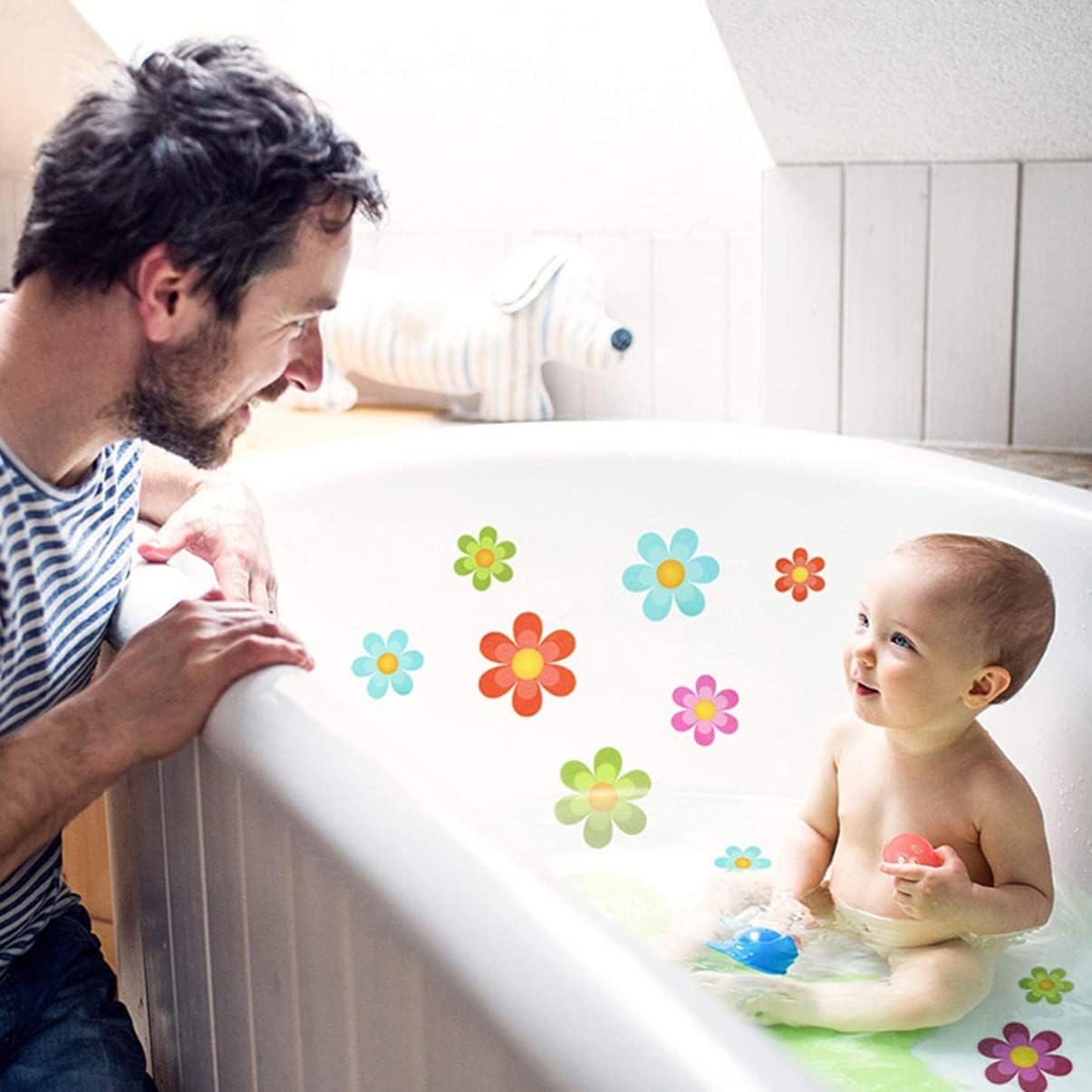 VOSAREA bathtub slipper stickers