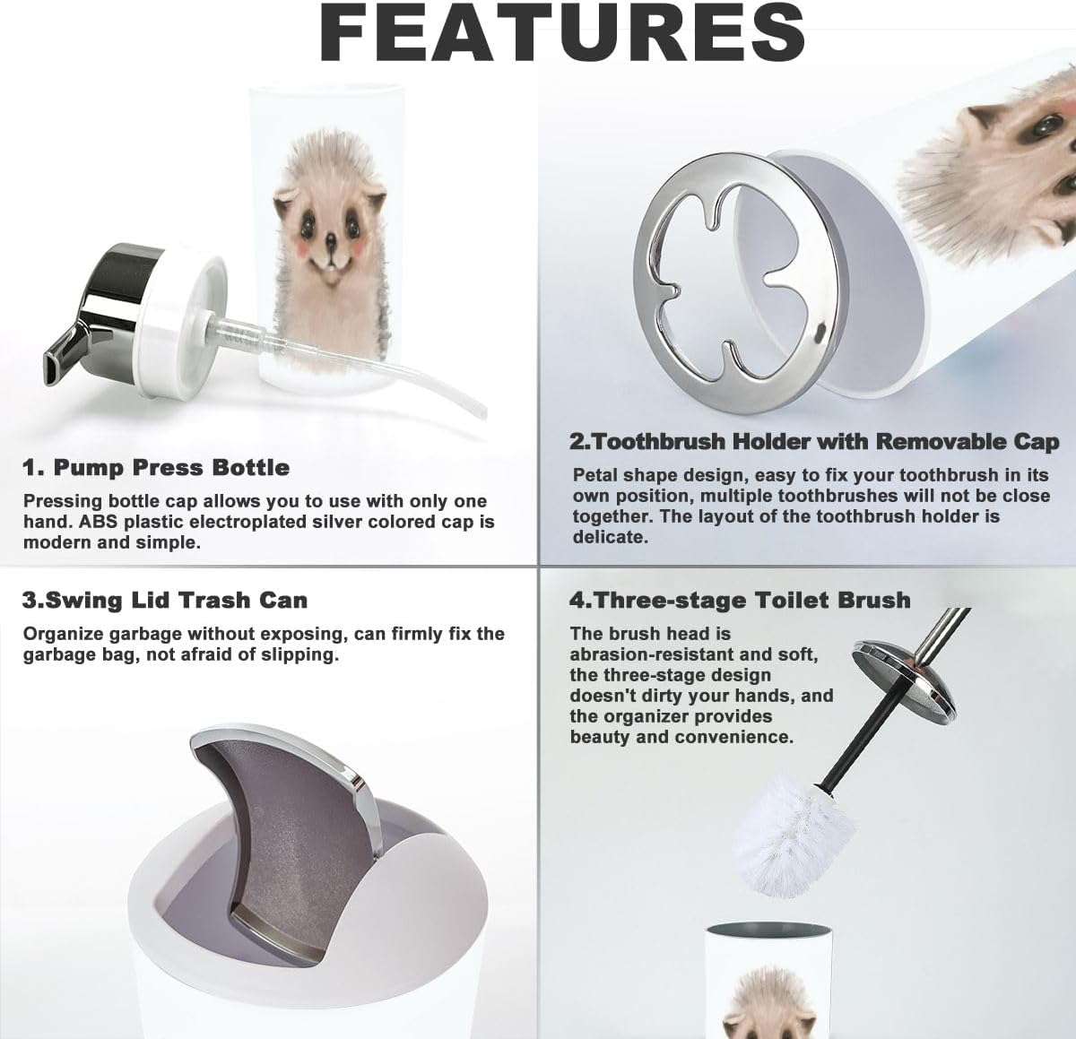 Bath Time Treasures 6-Piece Set