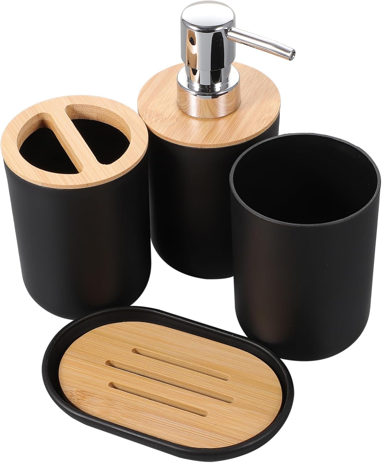Luxshiny Modern Mens Bathroom Accessories Set - Stylish and Updated