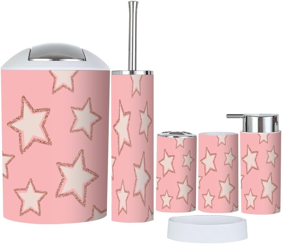 JBNJANKDAV - Must-Have Bathroom Accessories Set 6 Pcs
